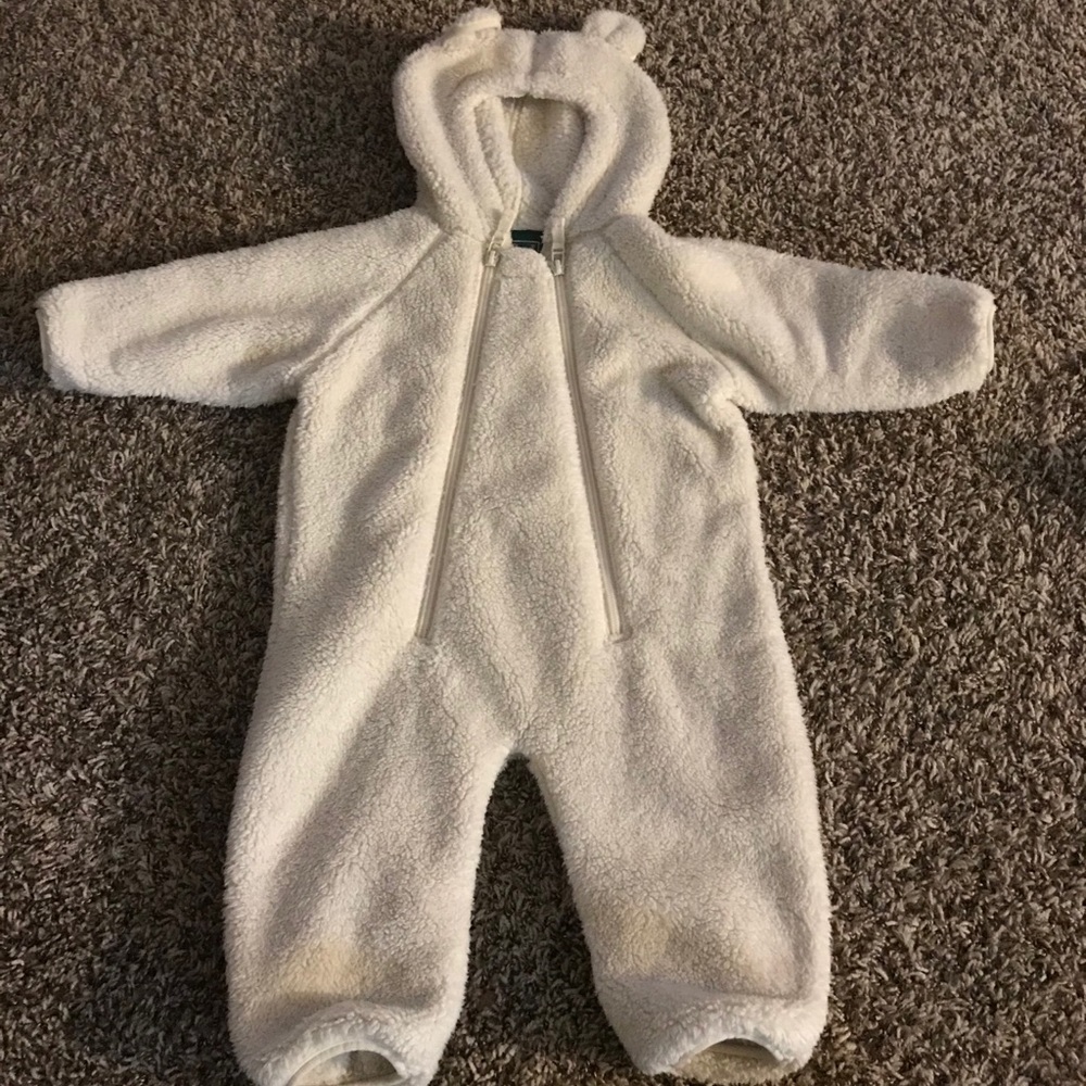 Llbean bunting suit